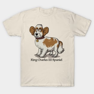 King Charles III spaniel T-Shirt